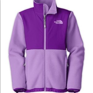 North Face Denali Jacket purple (size 16yr)